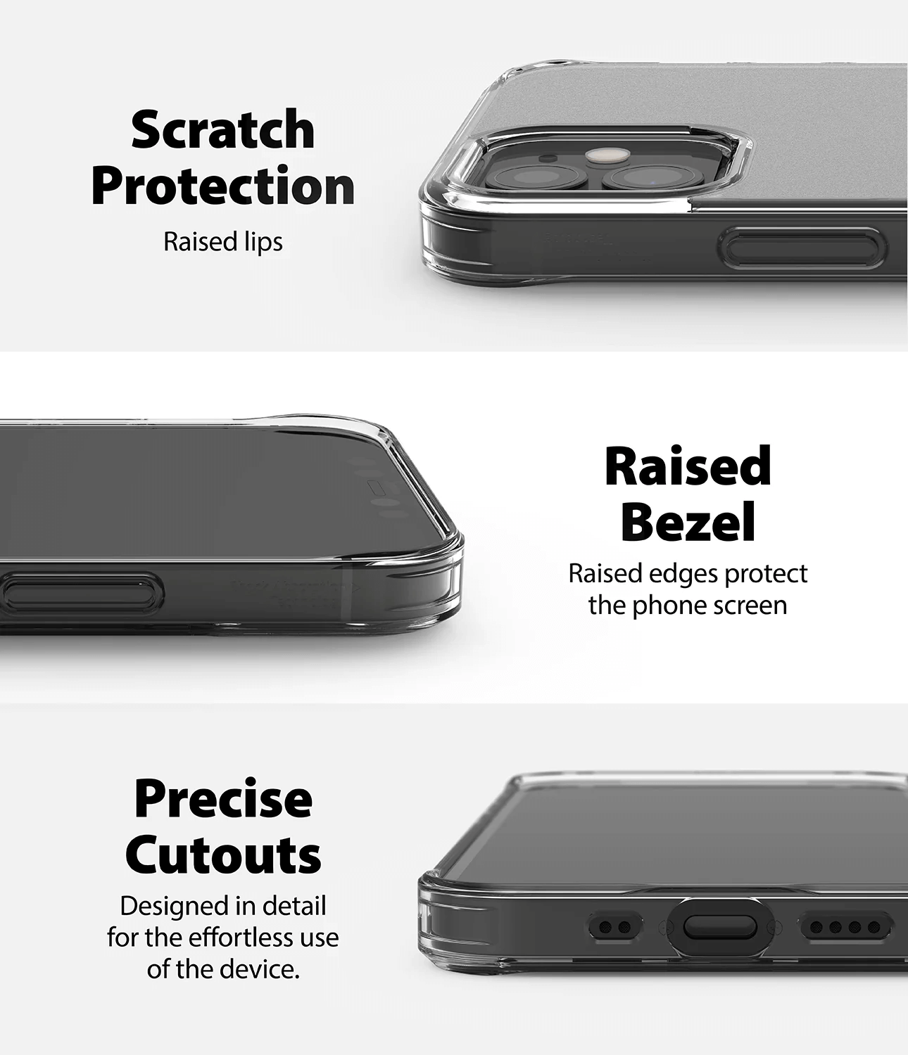 Estuche para iPhone 12 Mini - Ringke Fusion
