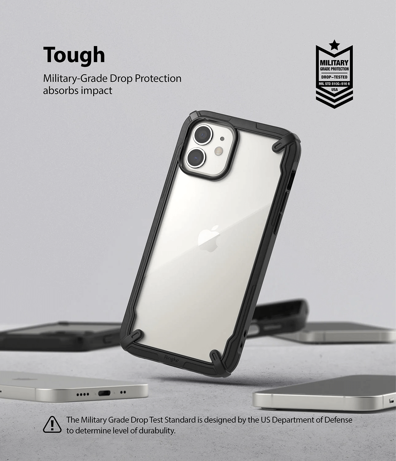 Estuche para iPhone 12 Mini - Ringke Fusion-X