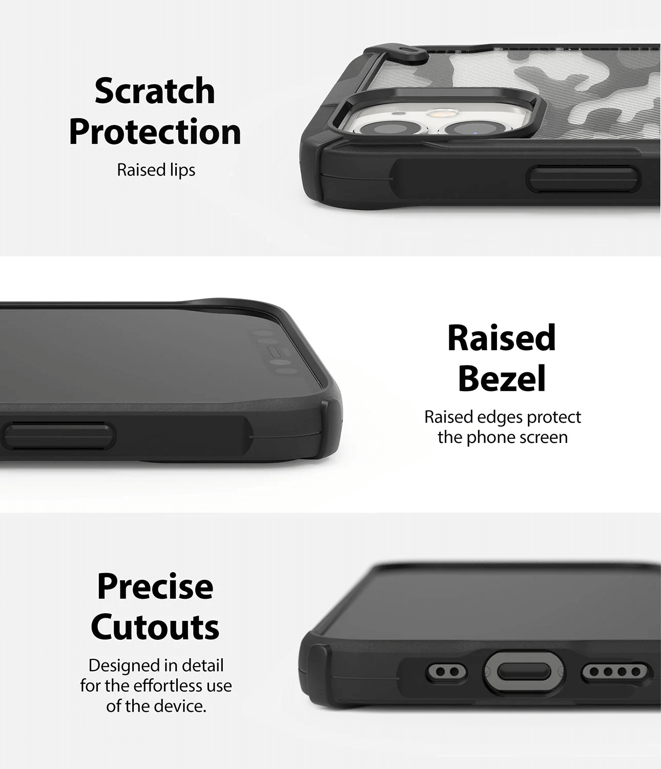 Estuche para iPhone 12 Mini - Ringke Fusion-X