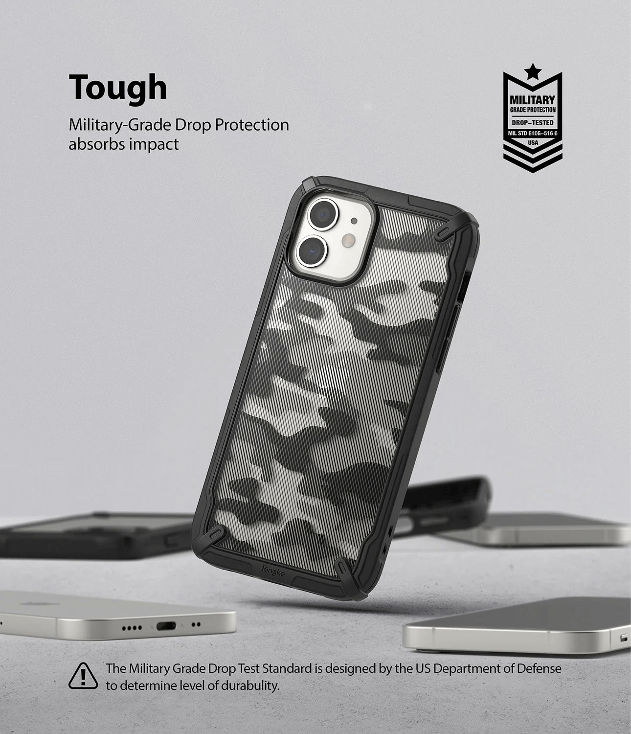 Estuche para iPhone 12 Mini - Ringke Fusion-X