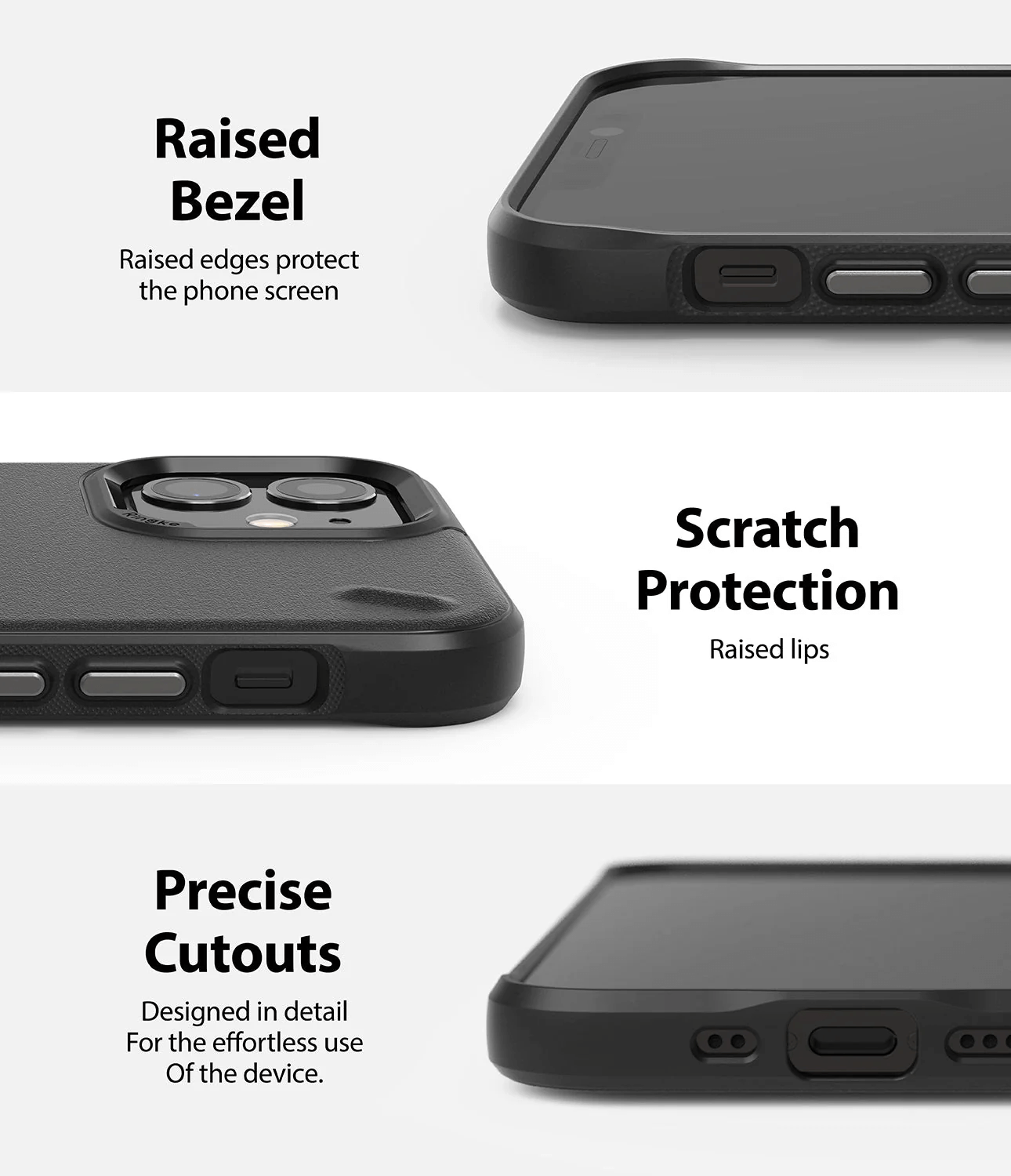 Estuche para iPhone 13 Mini - Ringke Onyx - Black