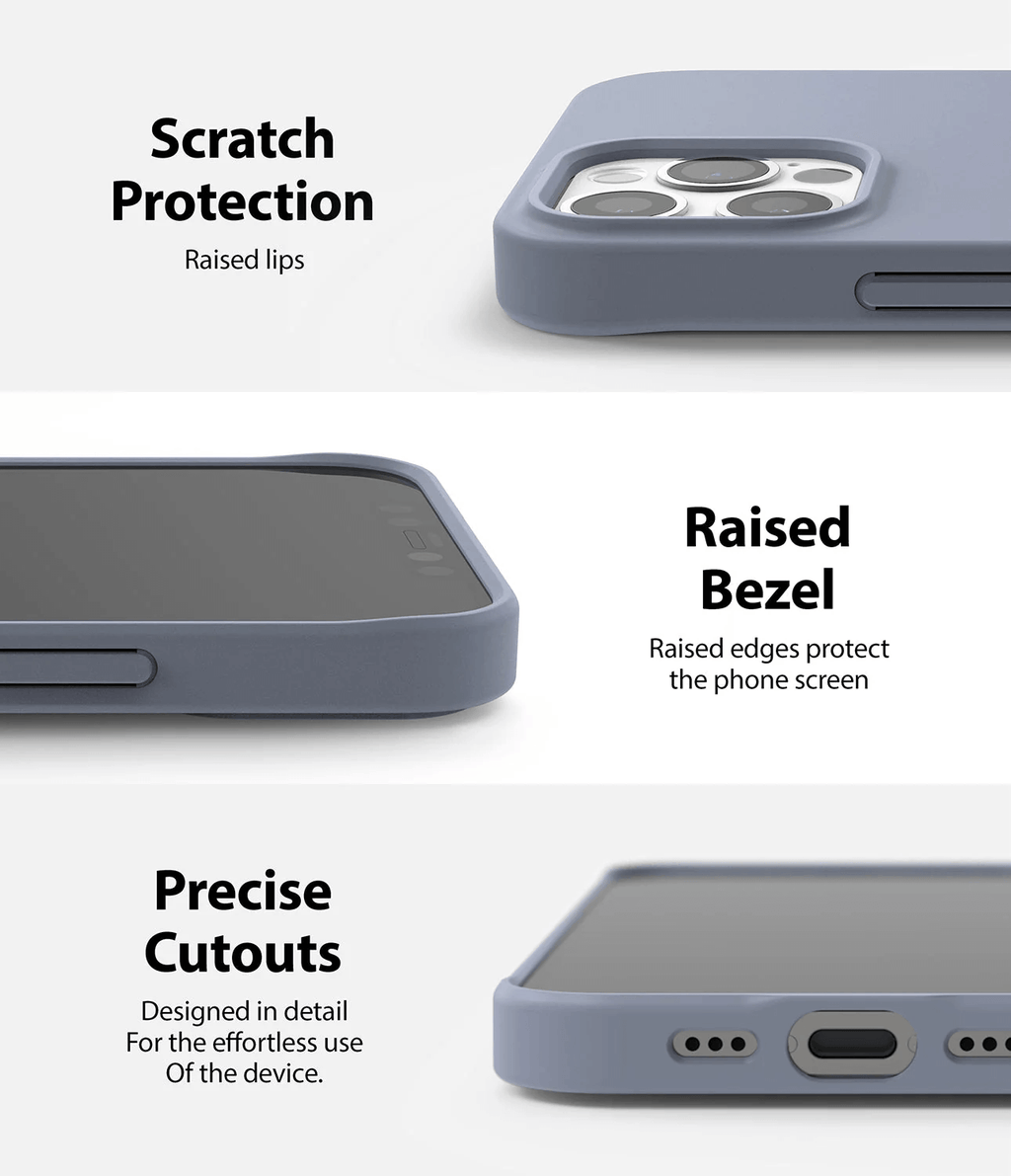 Estuche para iPhone 12 / 12 Pro - Ringke Air-S - Lavender Gray