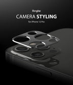Protector de Cámara para iPhone 12 Pro - Ringke Camera Styling Black