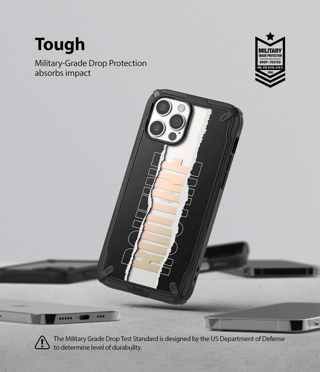 Estuche para iPhone 12 / 12 Pro - Ringke Fusion-X Design - Routine