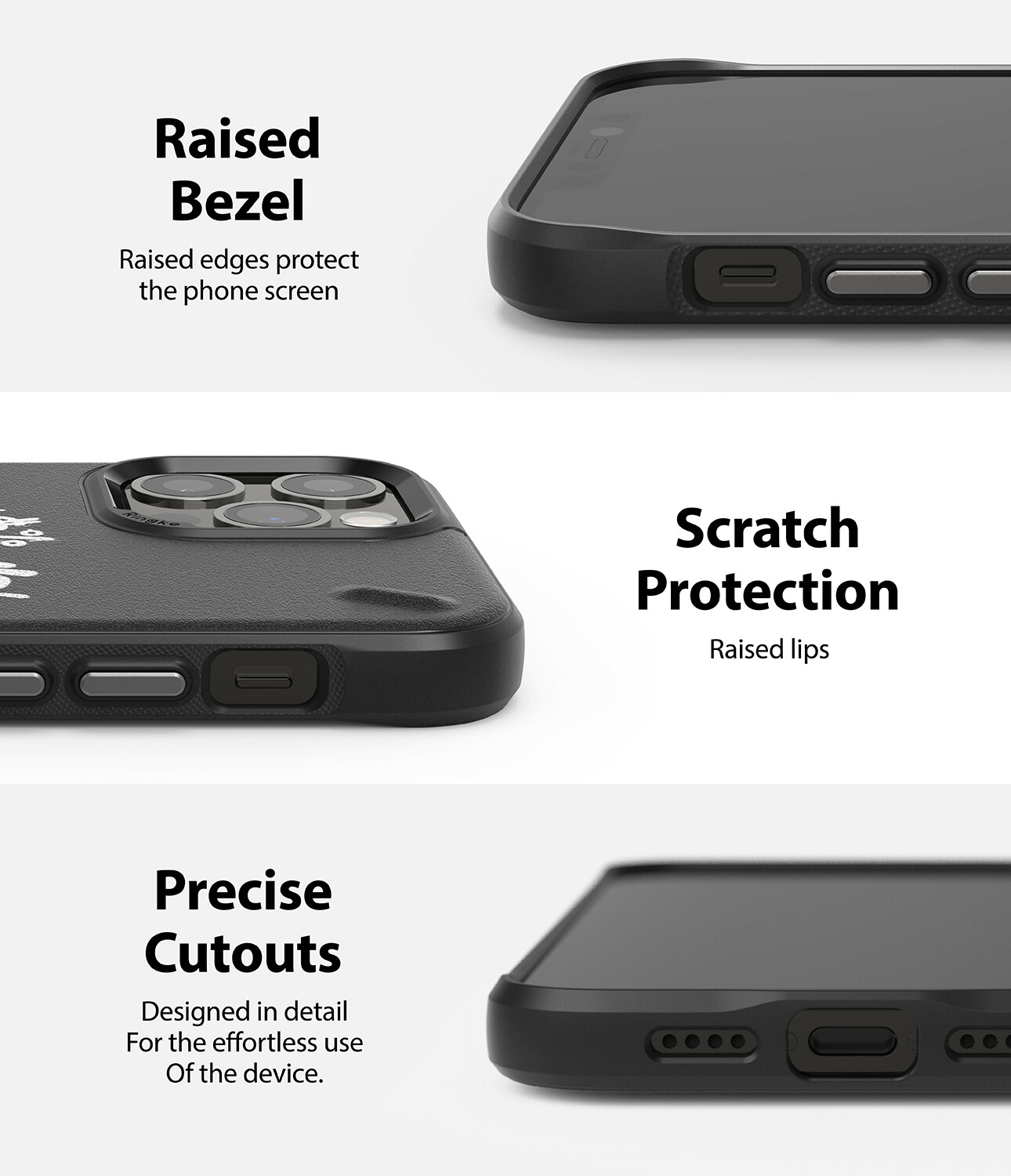 Estuche para iPhone 12 / 12 Pro - Ringke Onyx Design