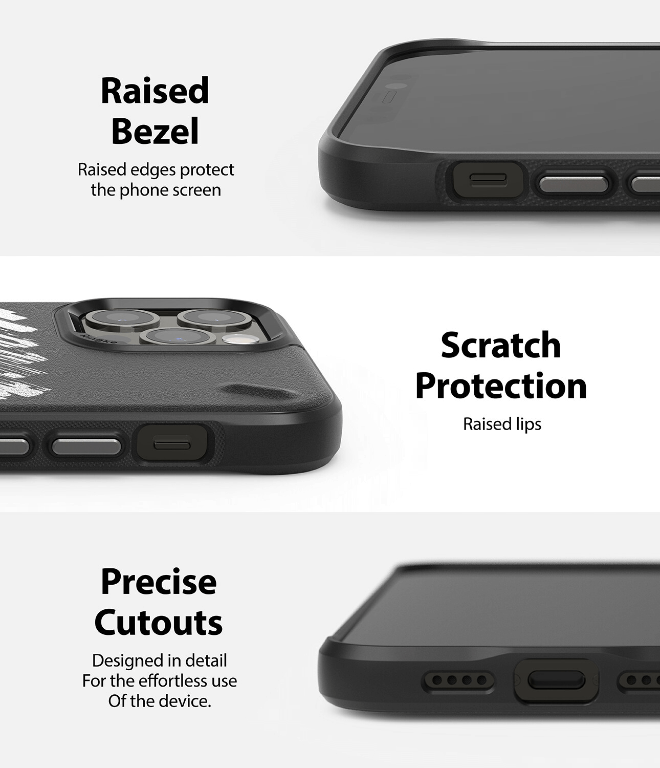 Estuche para iPhone 12 / 12 Pro - Ringke Onyx Design