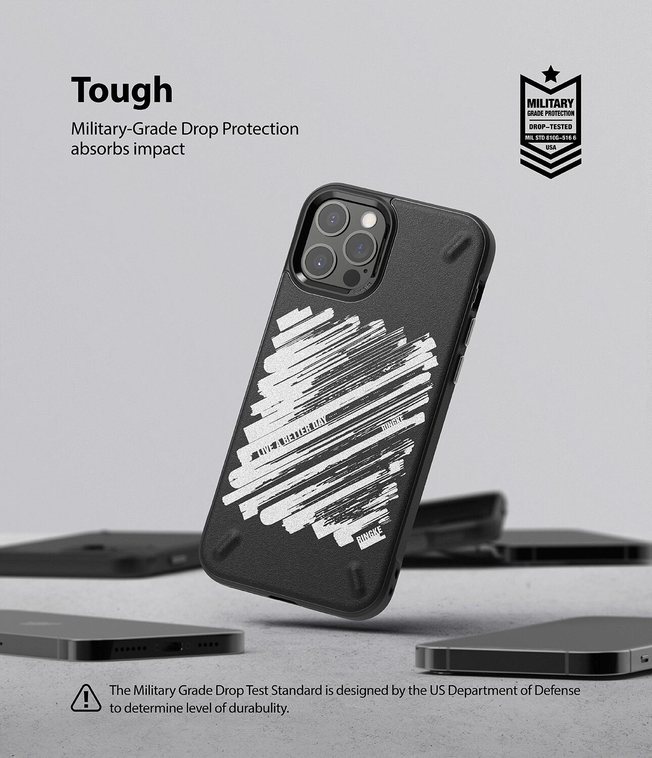 Estuche para iPhone 12 / 12 Pro - Ringke Onyx Design