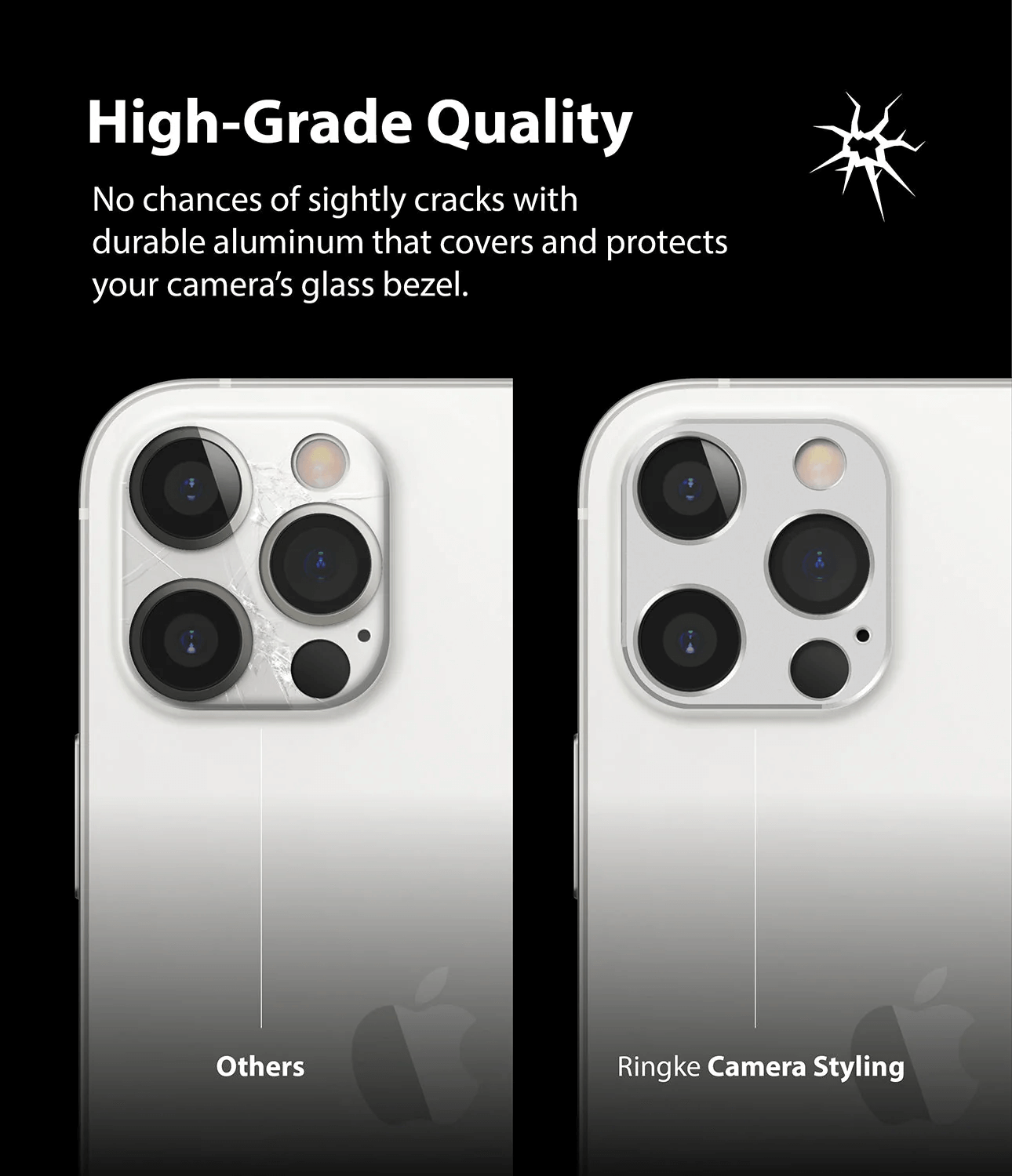Estuche para iPhone 12 Pro Max - Ringke Camera Styling