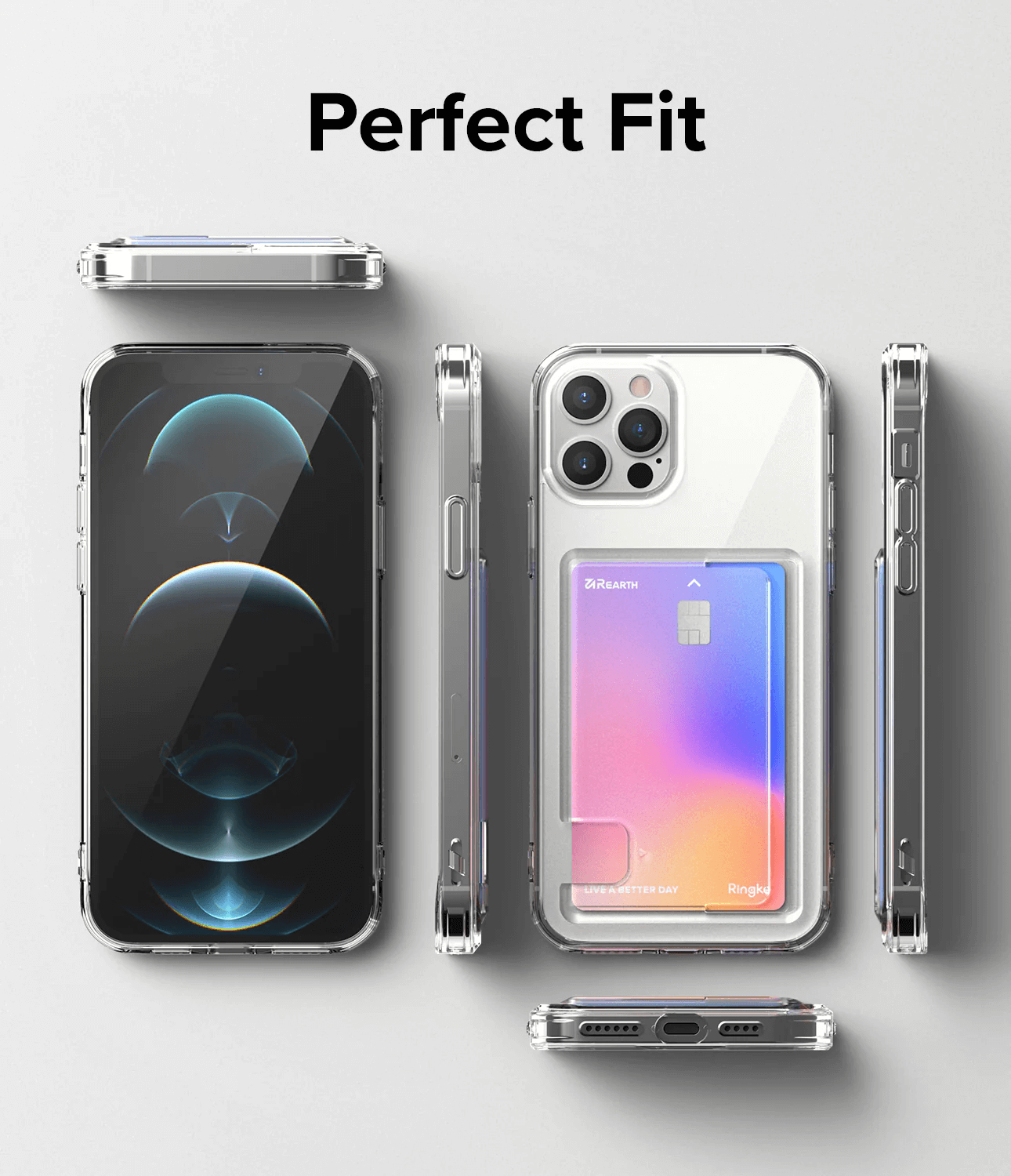 Estuche para iPhone 12 Pro Max - Ringke Fusion Card
