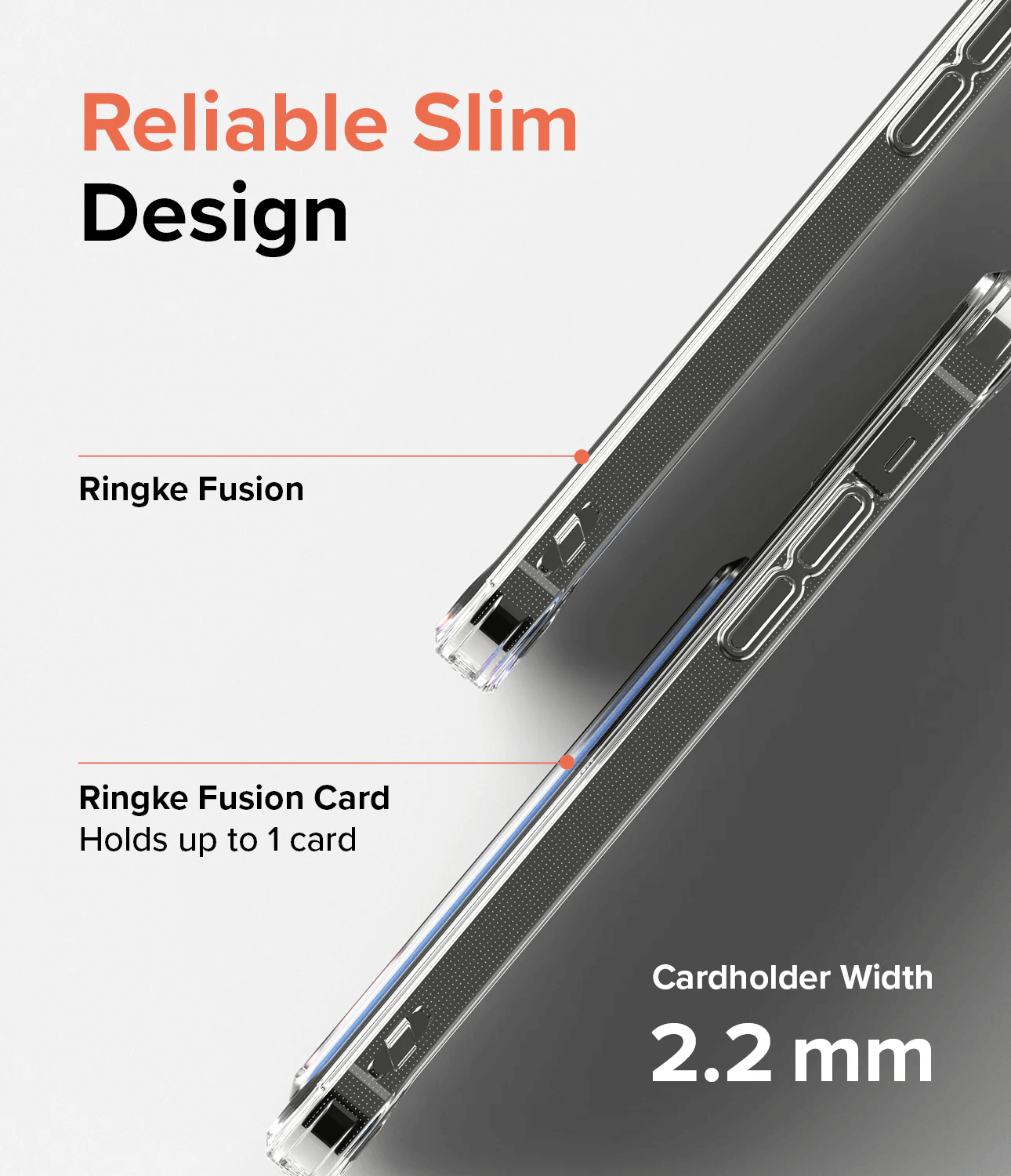 Estuche para iPhone 12 Pro Max - Ringke Fusion Card