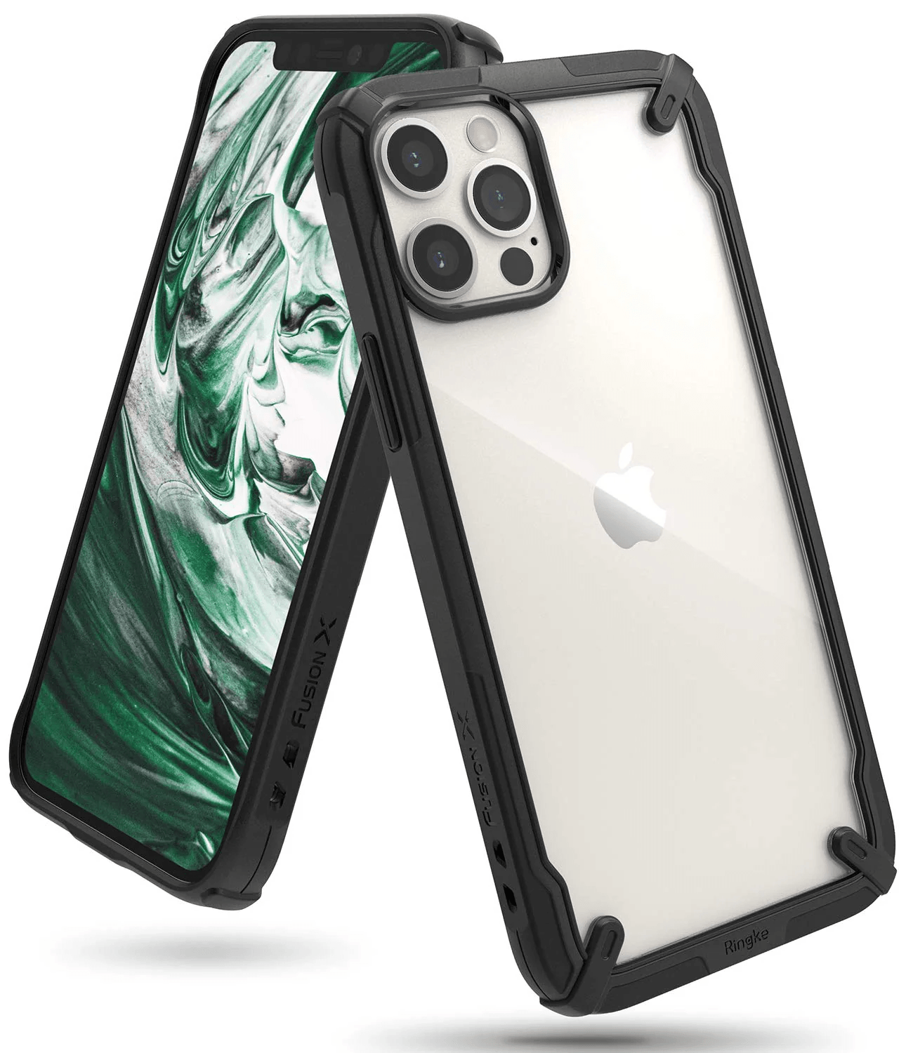 Estuche para iPhone 12 / 12 Pro - Ringke Fusion-X - Black