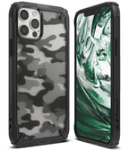 Estuche para iPhone 12 Pro Max - Ringke Fusion-X - Camo Black