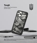 Estuche para iPhone 12 Pro Max - Ringke Fusion-X - Camo Black