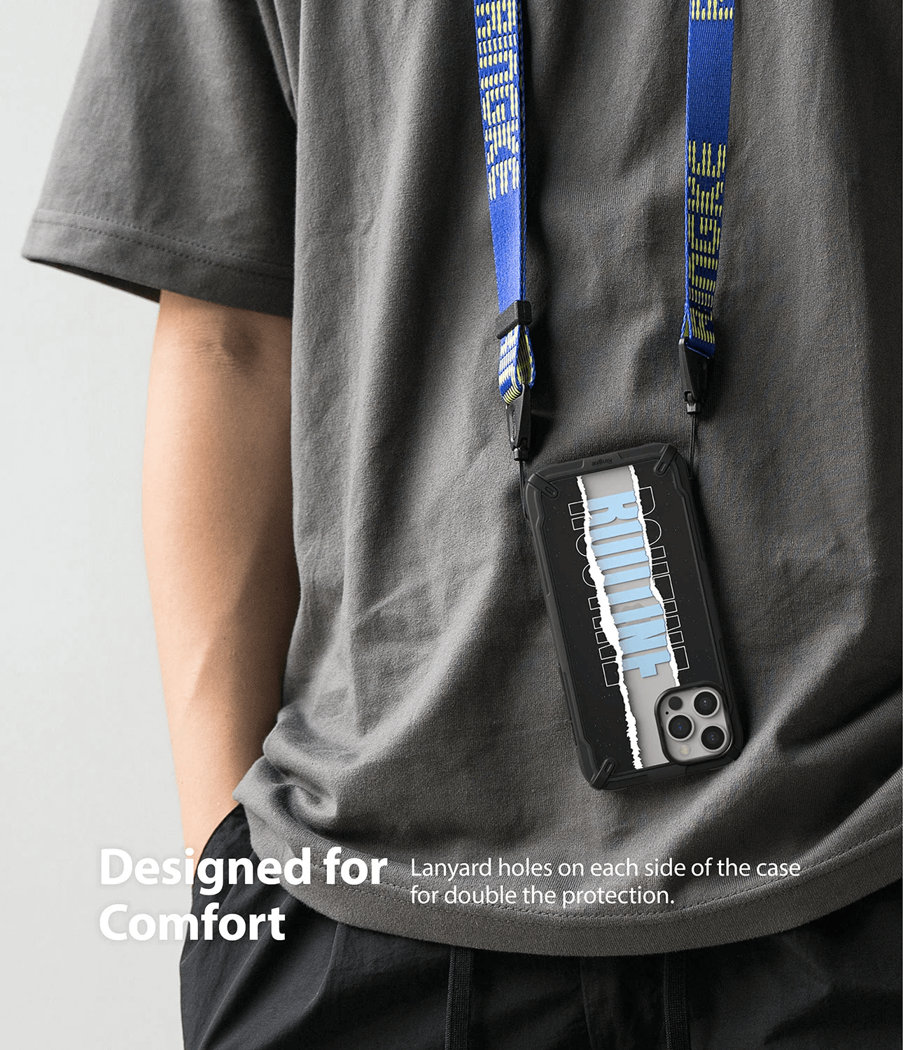 Estuche para iPhone 12 Pro Max - Ringke Fusion-X Design - Routine