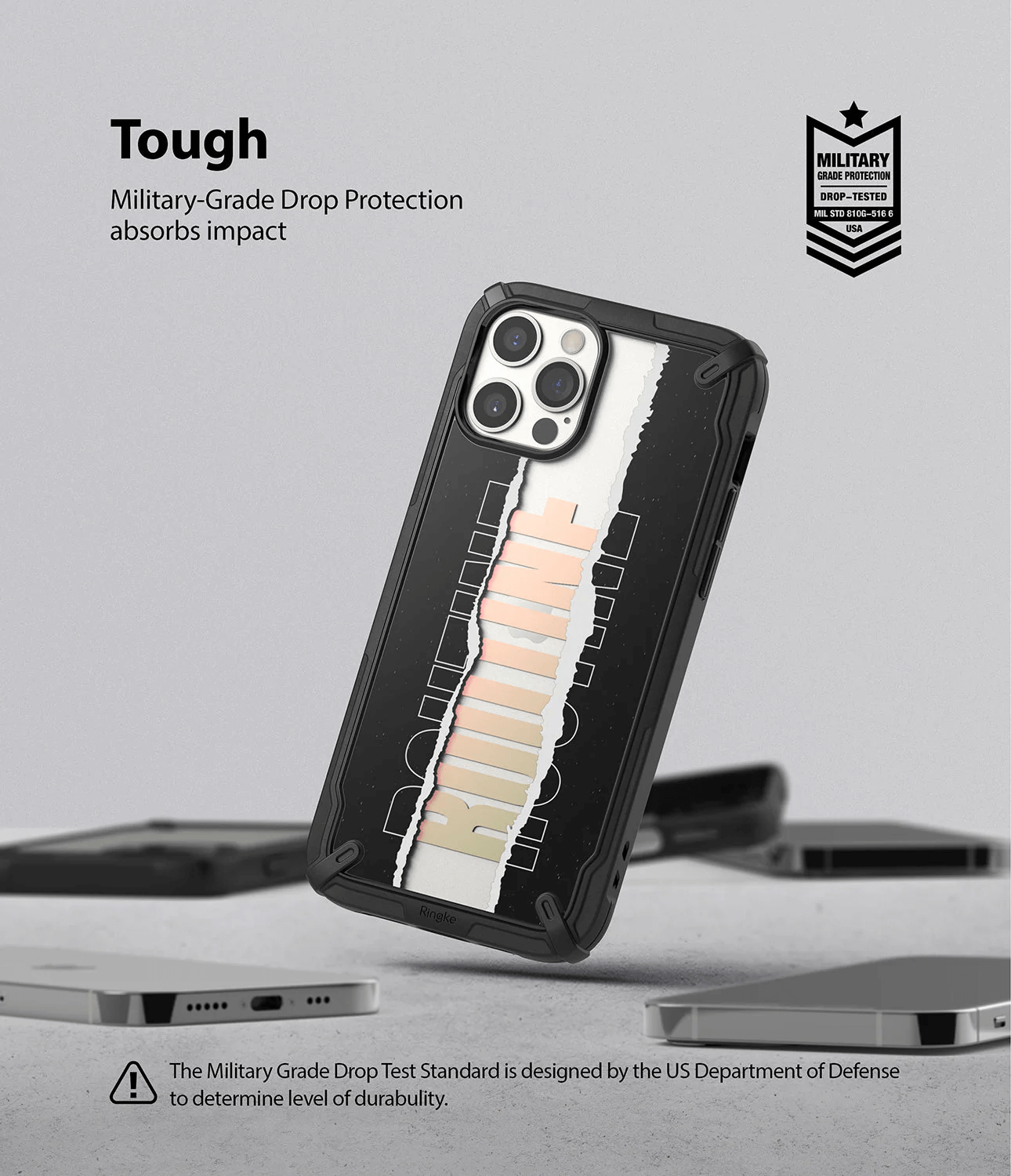 Estuche para iPhone 12 Pro Max - Ringke Fusion-X Design - Routine
