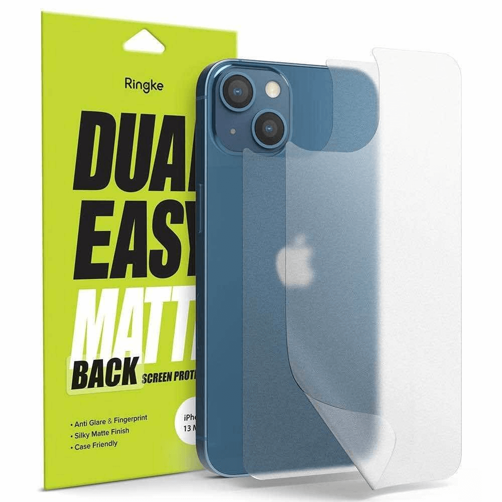 Protector Trasero para iPhone 13 - Ringke Dual Easy Back Matte - Clear