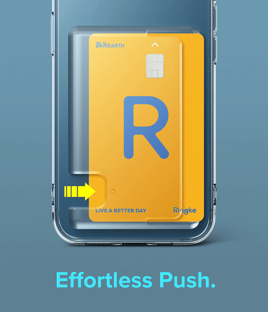 Estuche para iPhone 13 - Ringke Fusion Card - Clear