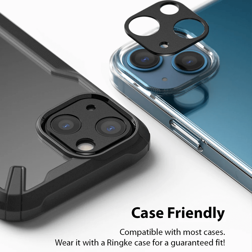 Protector de Cámara para iPhone 13 / 13 Mini - Ringke Camera Styling - Black