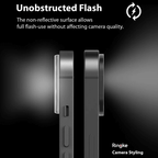 Protector de Cámara para iPhone 13 / 13 Mini - Ringke Camera Styling - Black