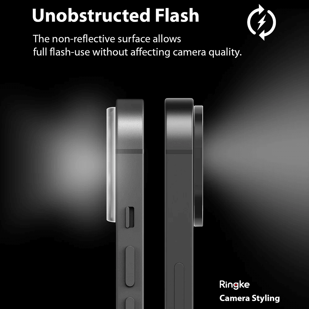 Protector de Cámara para iPhone 13 / 13 Mini - Ringke Camera Styling - Black