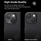 Protector de Cámara para iPhone 13 / 13 Mini - Ringke Camera Styling - Black