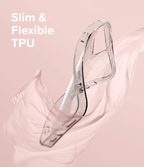Estuche para iPhone 13 Mini - Ringke Air - Glitter Clear