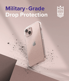 Estuche para iPhone 13 Mini - Ringke Air - Glitter Clear