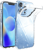 Estuche para iPhone 13 Pro - Ringke Air - Glitter Clear