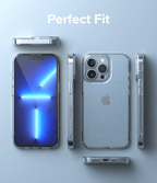 Estuche para iPhone 13 Pro - Ringke Air - Glitter Clear
