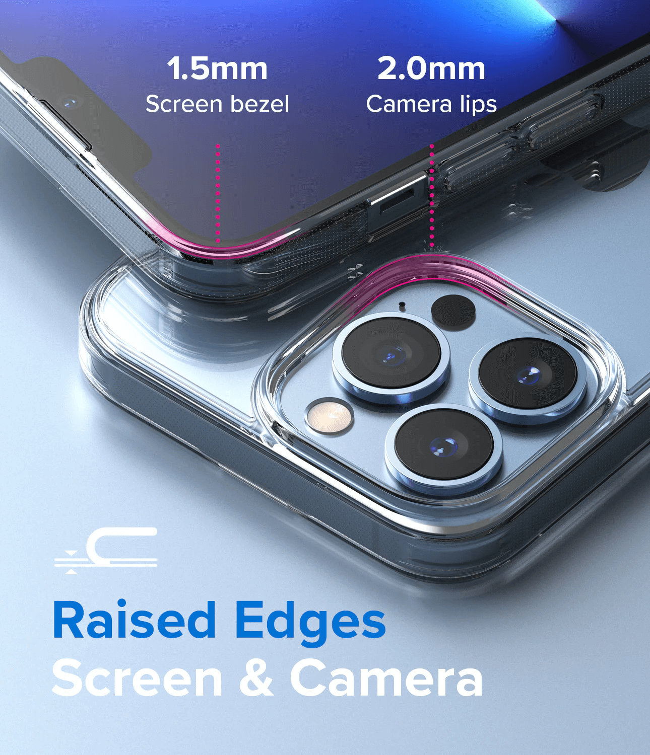 Estuche para iPhone 13 Pro - Ringke Fusion