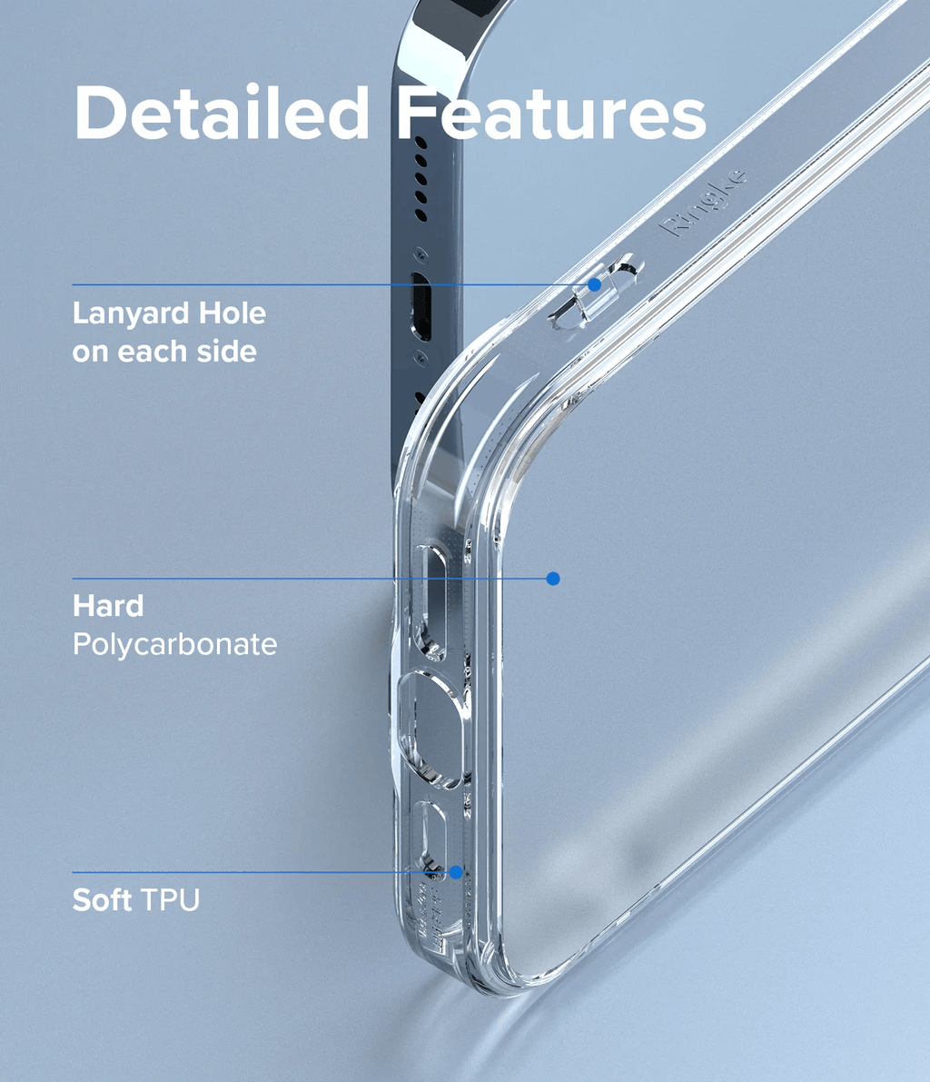 Estuche para iPhone 13 Pro - Ringke Fusion