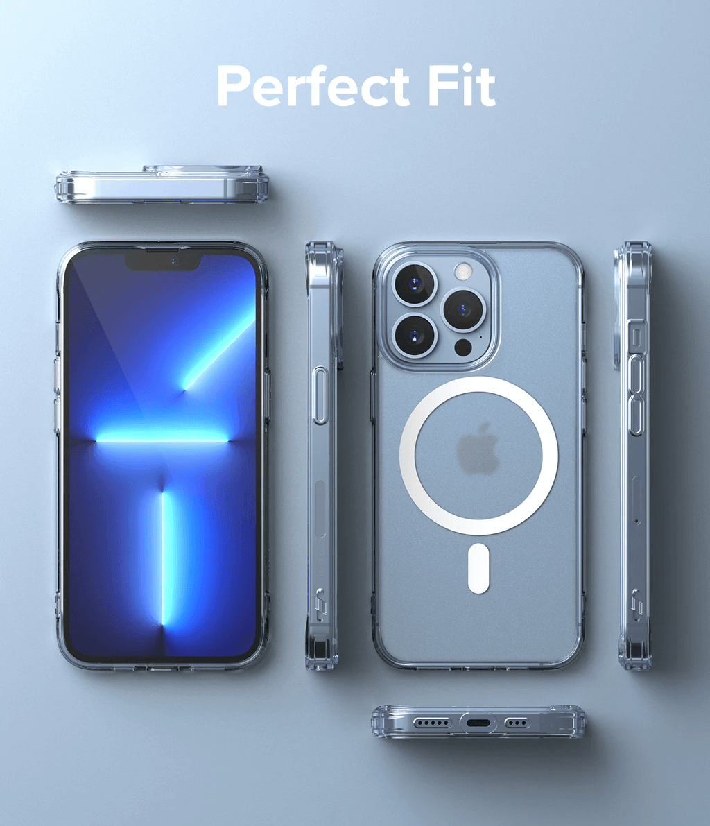 Estuche para iPhone 13 Pro - Ringke Fusion Magnetic - Matte Clear