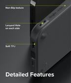 Estuche para iPhone 13 Pro - Ringke Onyx - Black