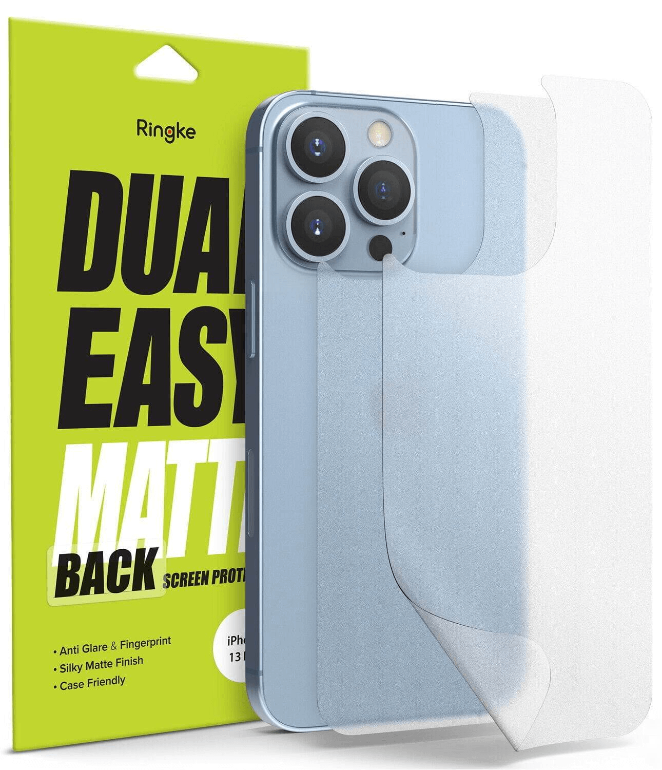 Protector Trasero para iPhone 13 Pro Max - Ringke Dual Easy Matte Back
