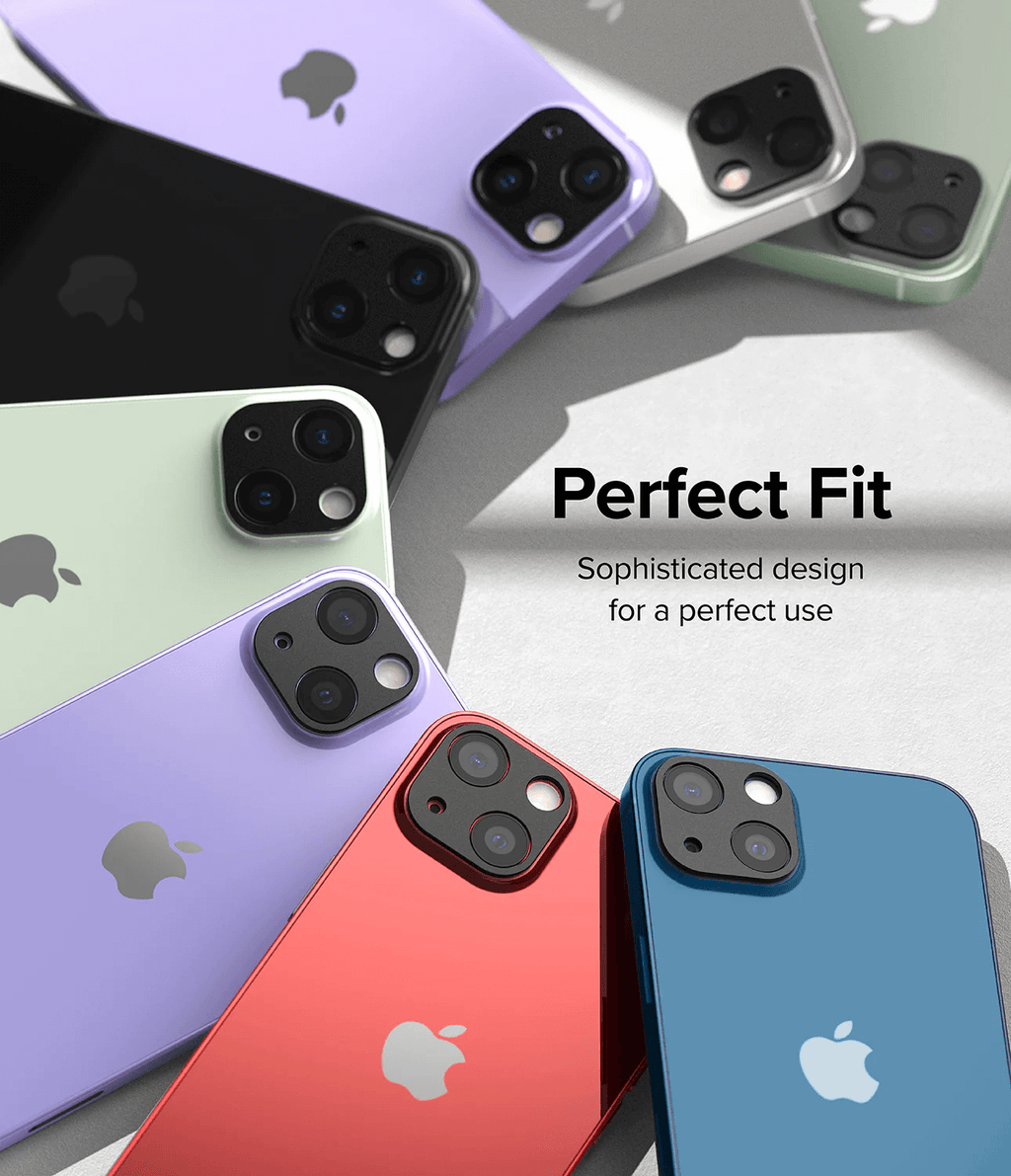Protector de Cámara para iPhone  14 / 14 Plus - Ringke Camera Styling Black