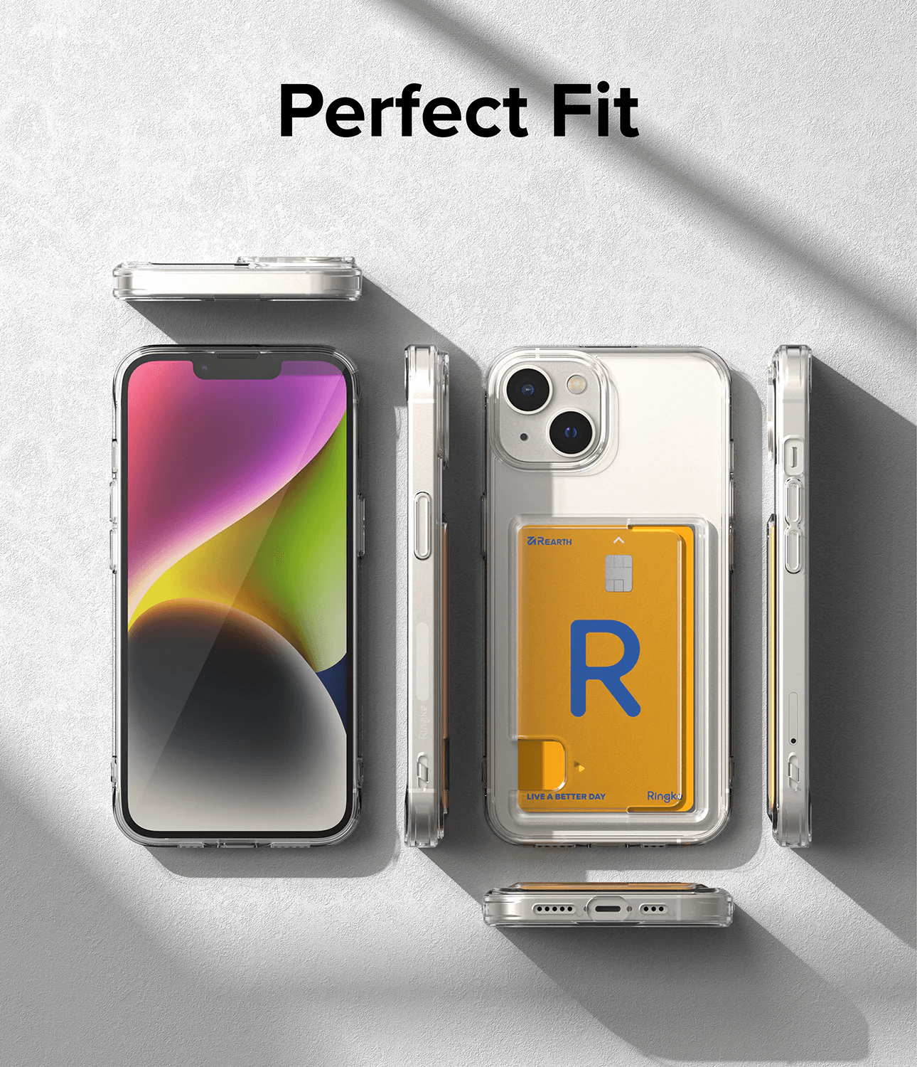 Estuche para iPhone 14 - Ringke Fusion Card