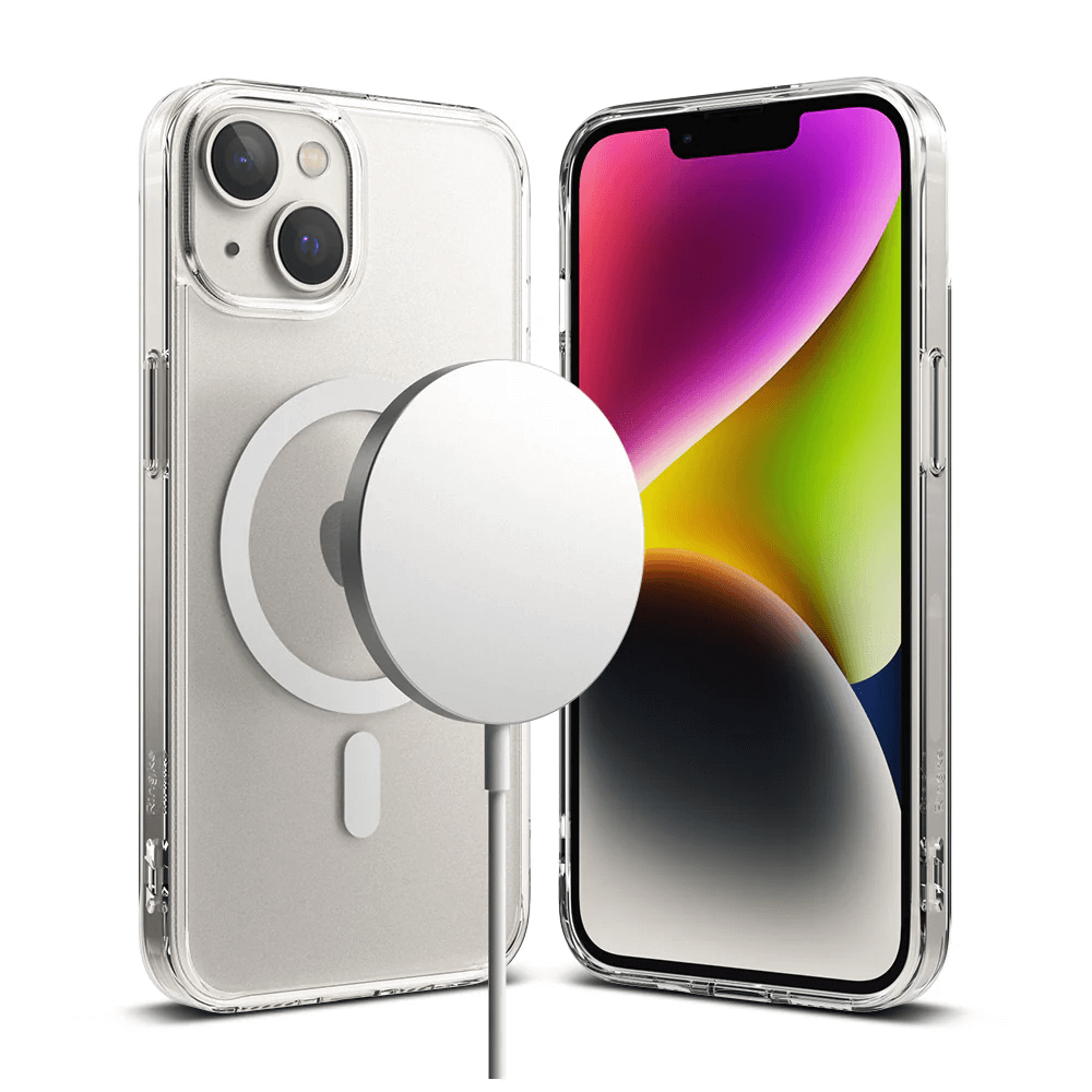 Estuche para iPhone 14 - Ringke Fusion Magnetic - Matte Clear