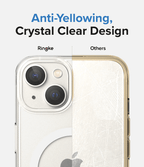 Estuche para iPhone 14 - Ringke Fusion Magnetic - Matte Clear
