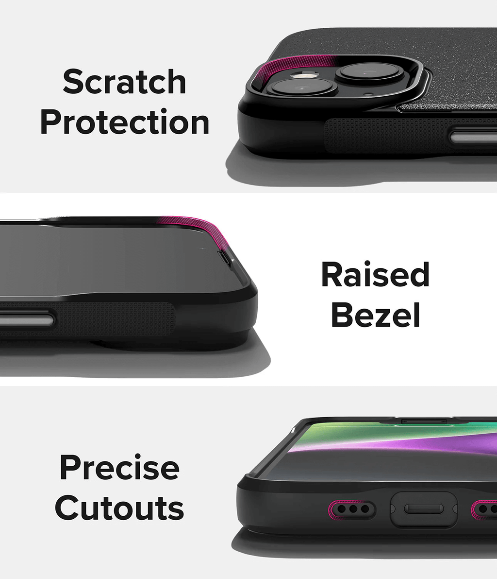 Estuche para iPhone 14 - Ringke Onyx - Black