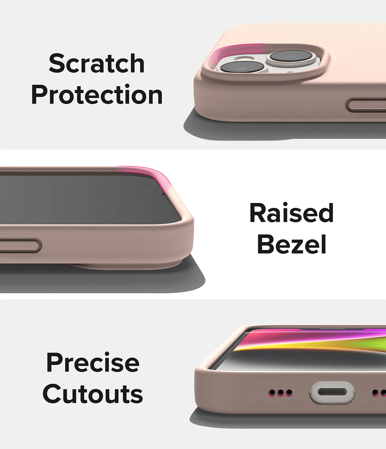Estuche para iPhone 14 - Ringke Silicone