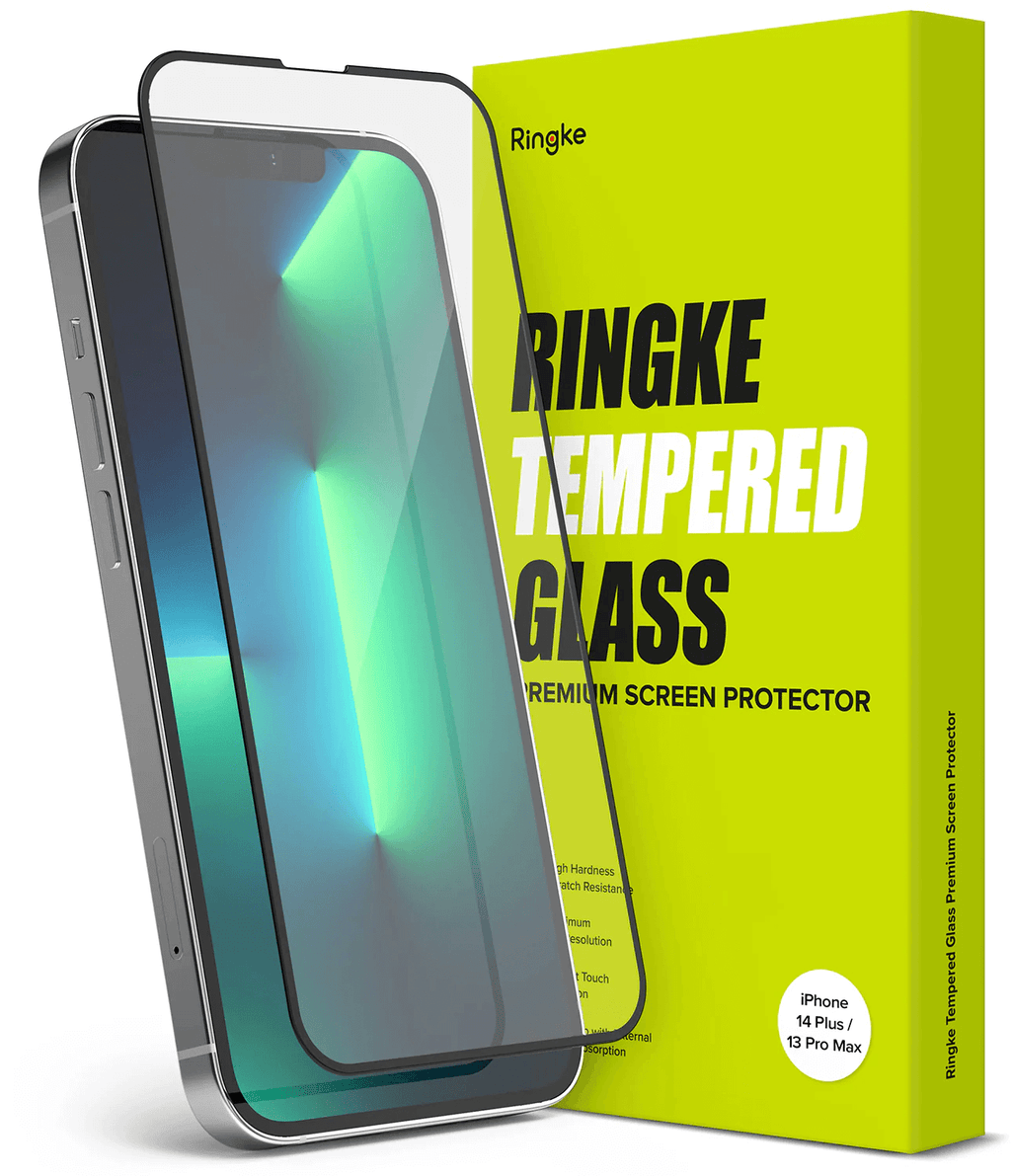 Vidrio Templado para iPhone 14 Plus / 13 Pro Max - Ringke Full Cover Glass