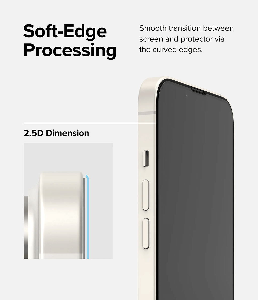 Vidrio Templado para iPhone 14 Plus / 13 Pro Max - Ringke Full Cover Glass
