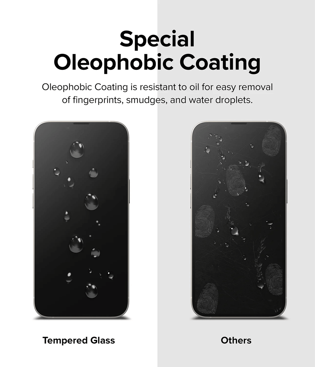 Vidrio Templado para iPhone 14 Plus / 13 Pro Max - Ringke Full Cover Glass