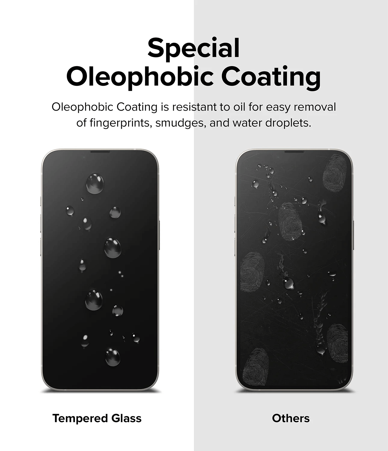 Vidrio Templado para iPhone 14 Plus / 13 Pro Max - Ringke Full Cover Glass