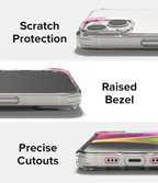 Estuche para iPhone 14 Plus - Ringke Fusion Matte Clear