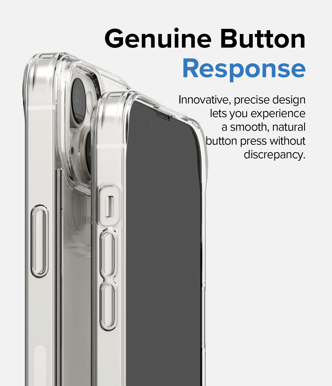 Estuche para iPhone 14 Plus - Ringke Fusion Matte Clear