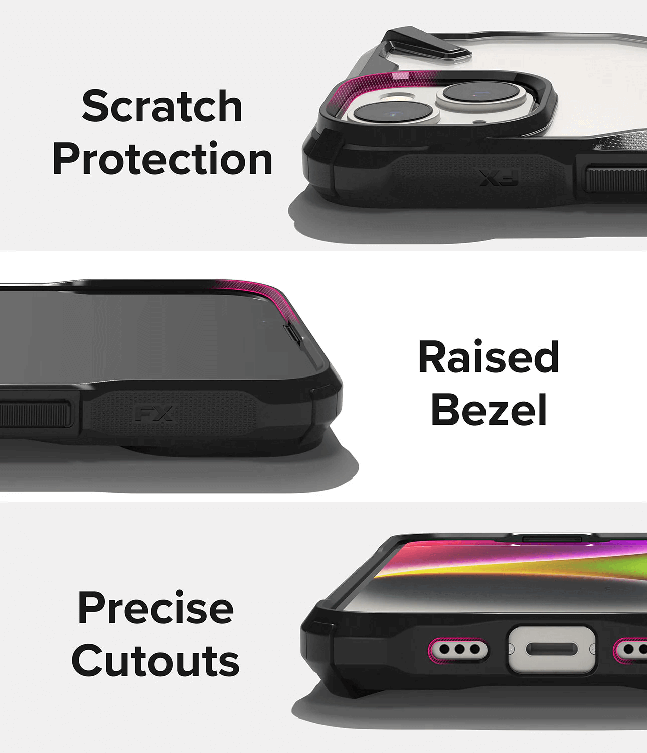 Estuche para iPhone 14 Plus - Ringke Fusion-X