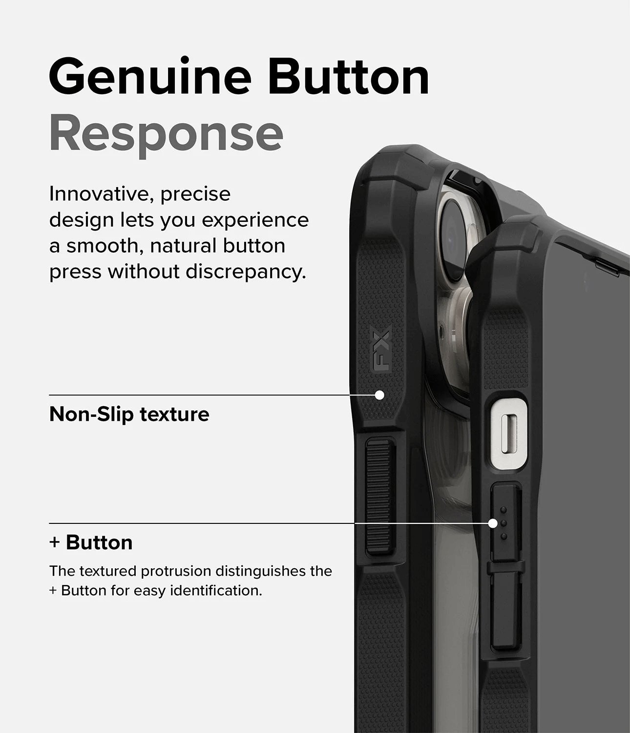 Estuche para iPhone 14 Plus - Ringke Fusion-X
