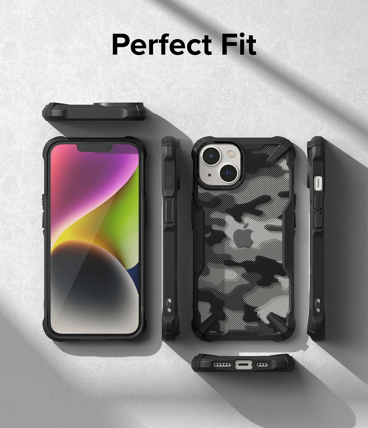 Estuche para iPhone 14 Plus - Ringke Fusion-X