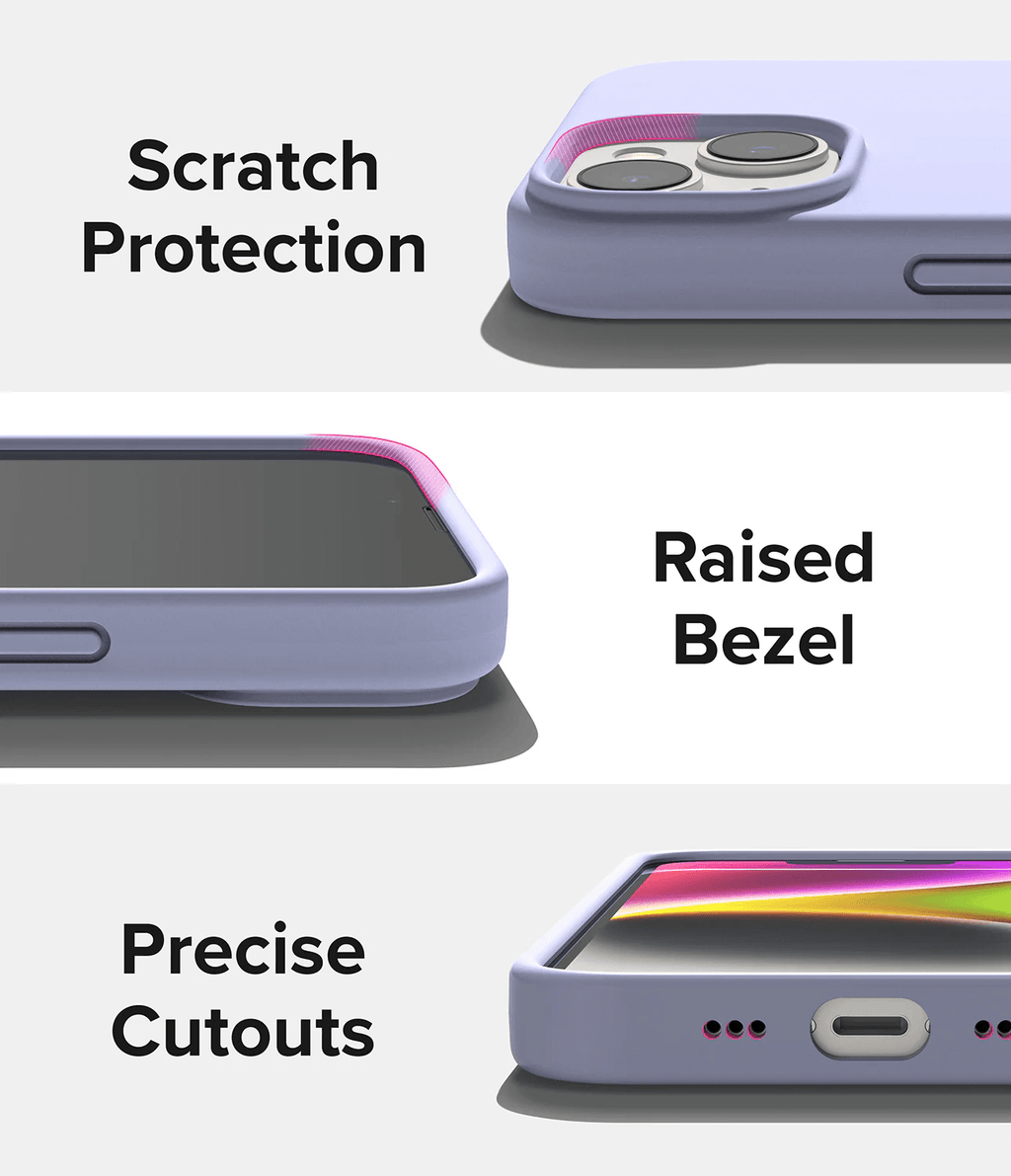 Estuche para iPhone 14 Plus - Ringke Silicone Magnetic